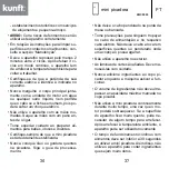 Preview for 19 page of Kunft KMC3833 Instruction Manual