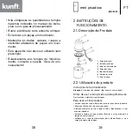 Preview for 20 page of Kunft KMC3833 Instruction Manual