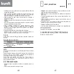 Preview for 21 page of Kunft KMC3833 Instruction Manual