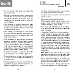 Предварительный просмотр 6 страницы Kunft KMW1698 Instruction Manual