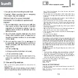 Предварительный просмотр 7 страницы Kunft KMW1698 Instruction Manual