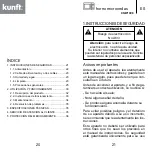 Предварительный просмотр 11 страницы Kunft KMW1698 Instruction Manual