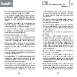 Предварительный просмотр 14 страницы Kunft KMW1698 Instruction Manual