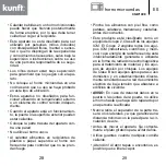 Предварительный просмотр 15 страницы Kunft KMW1698 Instruction Manual