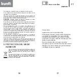 Предварительный просмотр 19 страницы Kunft KMW1698 Instruction Manual