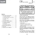 Предварительный просмотр 20 страницы Kunft KMW1698 Instruction Manual