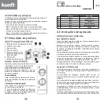 Предварительный просмотр 26 страницы Kunft KMW1698 Instruction Manual