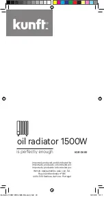 Предварительный просмотр 40 страницы Kunft KOR-1318 Instruction Manual