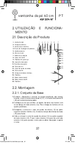 Предварительный просмотр 37 страницы Kunft KSF 2374 Instruction Manual