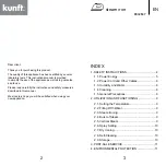 Предварительный просмотр 2 страницы Kunft KSI-2537 Instruction Manual