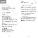 Предварительный просмотр 6 страницы Kunft KSI-2537 Instruction Manual