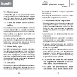 Предварительный просмотр 9 страницы Kunft KSI-2537 Instruction Manual