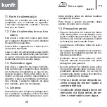 Предварительный просмотр 14 страницы Kunft KSI-2537 Instruction Manual