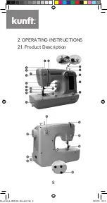 Предварительный просмотр 8 страницы Kunft KSM2612 Instruction Manual