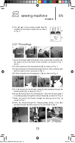 Предварительный просмотр 13 страницы Kunft KSM2612 Instruction Manual