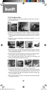 Предварительный просмотр 16 страницы Kunft KSM2612 Instruction Manual