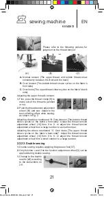 Предварительный просмотр 21 страницы Kunft KSM2612 Instruction Manual