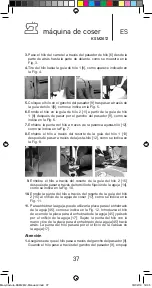 Предварительный просмотр 37 страницы Kunft KSM2612 Instruction Manual