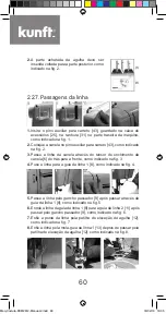 Предварительный просмотр 60 страницы Kunft KSM2612 Instruction Manual