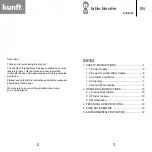 Предварительный просмотр 2 страницы Kunft KTB5023 Instruction Manual