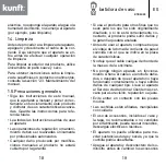 Предварительный просмотр 10 страницы Kunft KTB5023 Instruction Manual