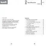 Предварительный просмотр 13 страницы Kunft KTB5023 Instruction Manual