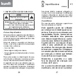 Предварительный просмотр 14 страницы Kunft KTB5023 Instruction Manual