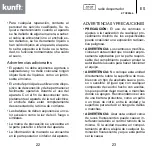 Preview for 12 page of Kunft KTCR3846 Instruction Manual