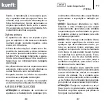 Предварительный просмотр 19 страницы Kunft KTCR3846 Instruction Manual