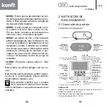 Предварительный просмотр 20 страницы Kunft KTCR3846 Instruction Manual