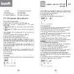 Предварительный просмотр 17 страницы Kunft KTE3781 Instruction Manual