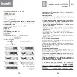 Предварительный просмотр 20 страницы Kunft KTE3781 Instruction Manual