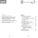 Предварительный просмотр 22 страницы Kunft KTE3781 Instruction Manual