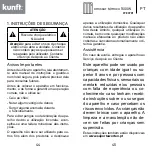 Предварительный просмотр 23 страницы Kunft KTE3781 Instruction Manual