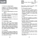 Предварительный просмотр 24 страницы Kunft KTE3781 Instruction Manual