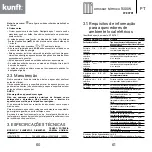 Предварительный просмотр 31 страницы Kunft KTE3781 Instruction Manual