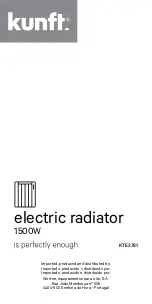 Предварительный просмотр 33 страницы Kunft KTE3781 Instruction Manual