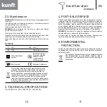 Предварительный просмотр 6 страницы Kunft KTHD4500 Instruction Manual