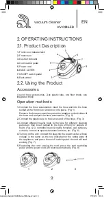 Предварительный просмотр 9 страницы Kunft KVC2845 B Instruction Manual