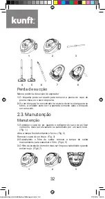 Предварительный просмотр 32 страницы Kunft KVC2845 B Instruction Manual