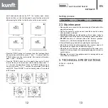 Предварительный просмотр 7 страницы Kunft KWH4209 Instruction Manual