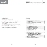 Предварительный просмотр 9 страницы Kunft KWH4209 Instruction Manual