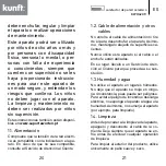 Предварительный просмотр 11 страницы Kunft KWH4209 Instruction Manual