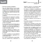 Предварительный просмотр 12 страницы Kunft KWH4209 Instruction Manual