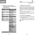 Предварительный просмотр 23 страницы Kunft KWH4209 Instruction Manual