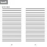 Предварительный просмотр 24 страницы Kunft KWH4209 Instruction Manual