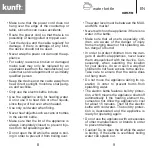 Preview for 5 page of Kunft KWK-510 Instruction Manual