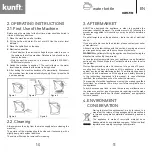 Preview for 6 page of Kunft KWK-510 Instruction Manual