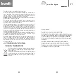 Preview for 12 page of Kunft KWK-510 Instruction Manual