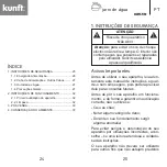 Preview for 13 page of Kunft KWK-510 Instruction Manual